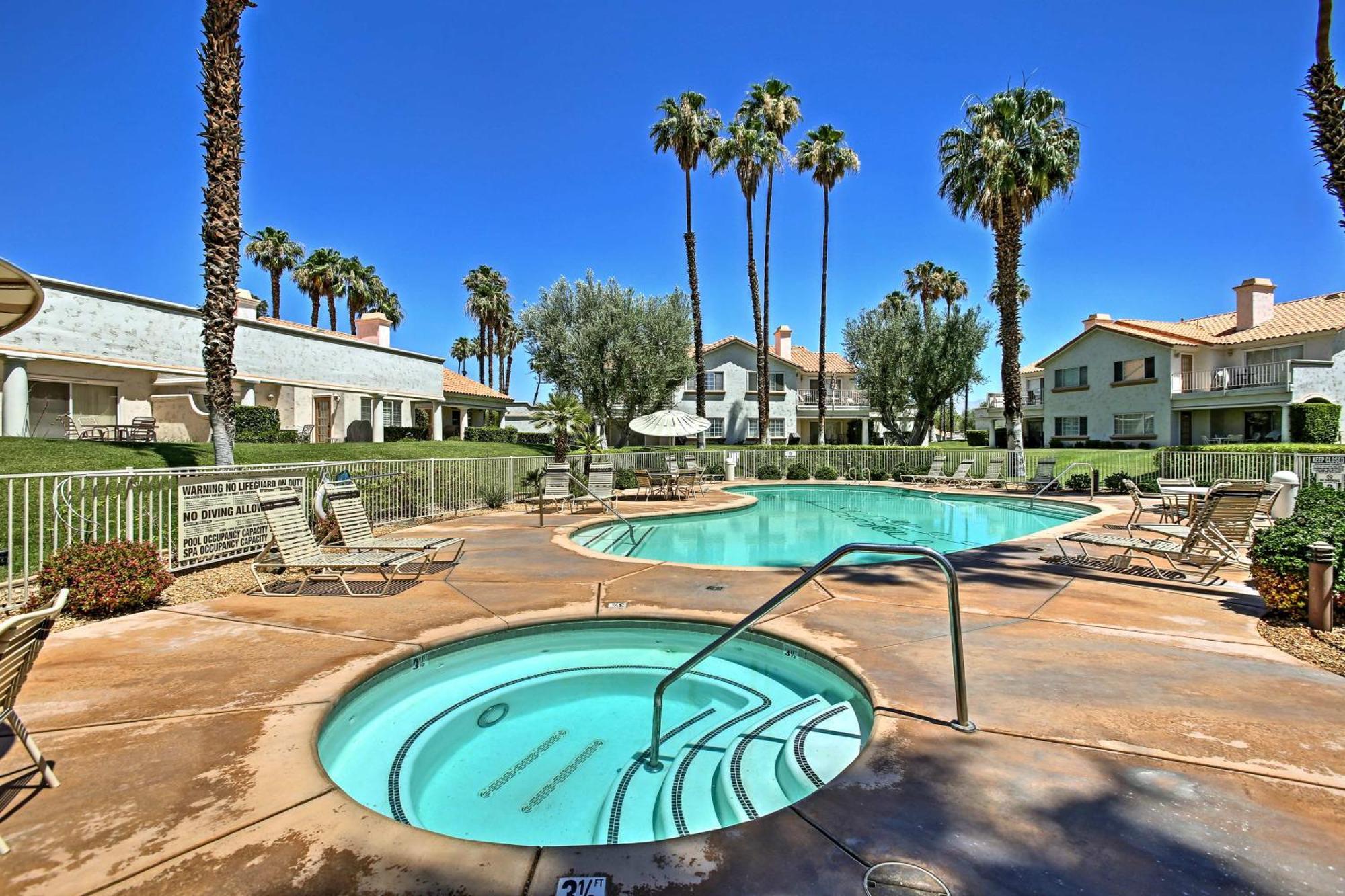 Palm Desert Retreat Pool Access And On-Site Golf! Villa Exterior foto